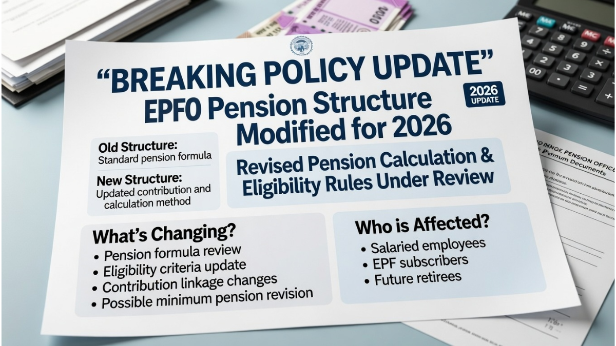EPFO Pension Structure