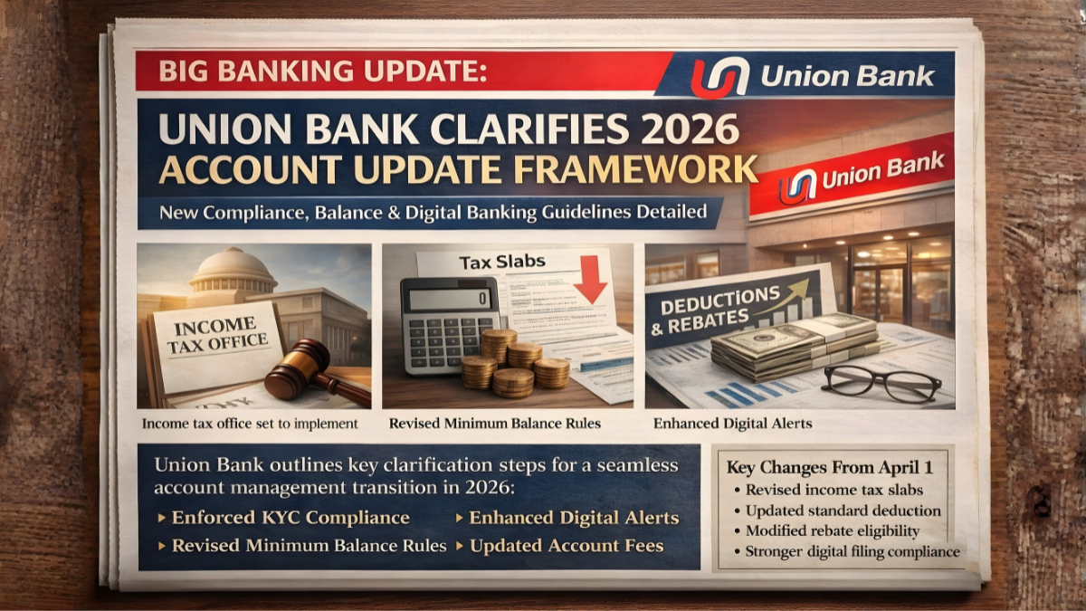 Union Bank Clarifies